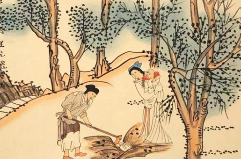 村中傻子与外人的故事