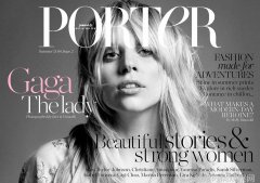 Lady Gaga 登上Porter杂志2014夏季刊